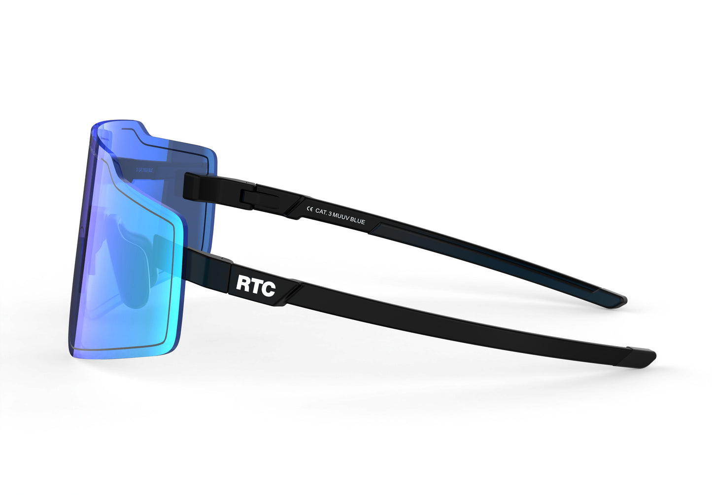 MUUV BLU — Lente Blu / Montatura Nera