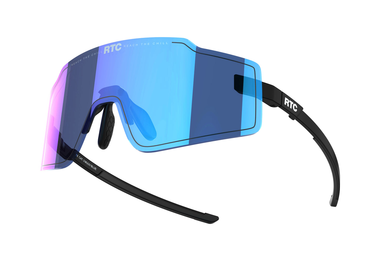 MUUV BLU — Lente Blu / Montatura Nera